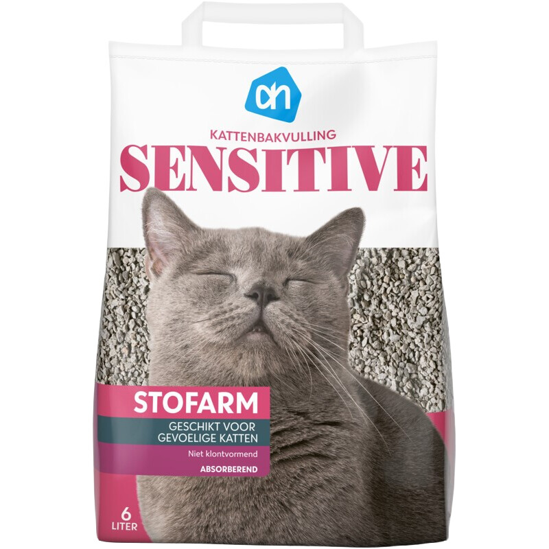 AH Kattenbakvulling sensitive schep&schoon