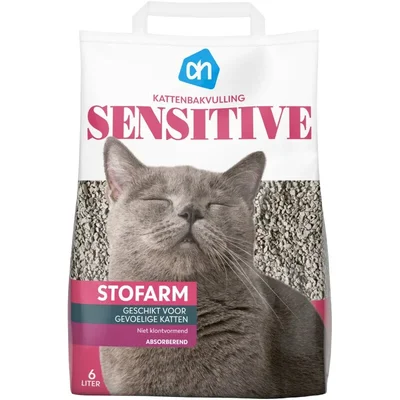 AH Kattenbakvulling sensitive schep&schoon