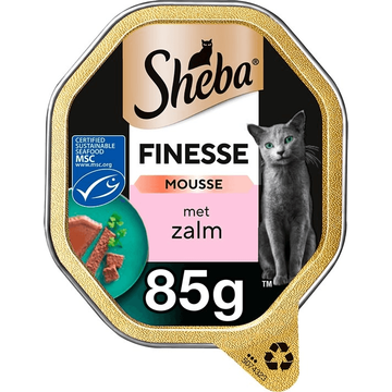 Sheba Finesse mousse-zachte pate zalm