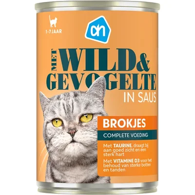 AH Blik brokjes wild gevogelte