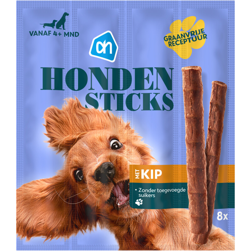 AH Hondensticks met kip graanvrij