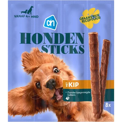 AH Hondensticks met kip graanvrij