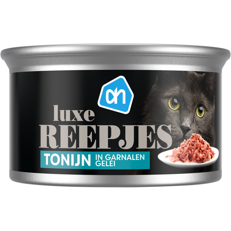 AH Luxe tonijn reepjes met garnaal gelei