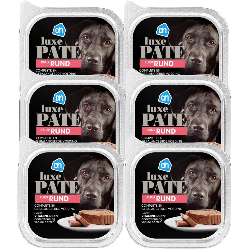 AH Luxe paté just beef 6-pack