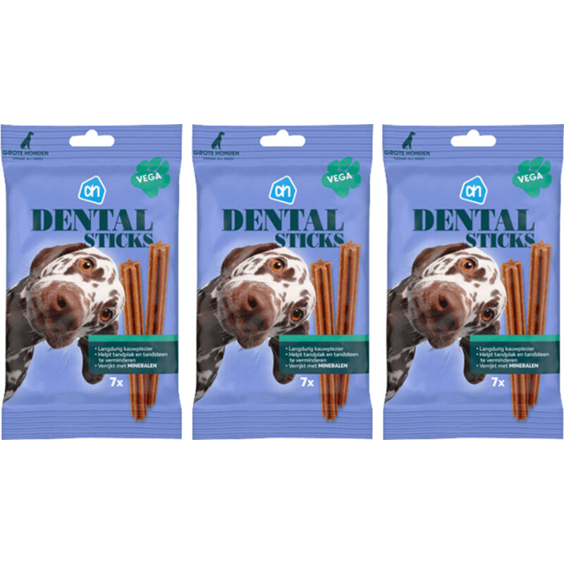 AH Dental sticks grote hond 3-pack