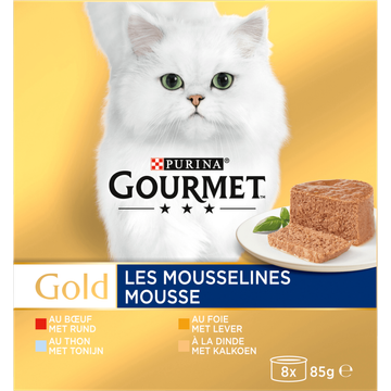Gourmet Gold mousse tonijn lever kalkoen rund