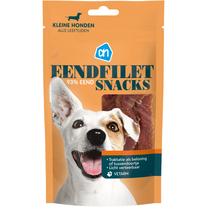 AH Eendfilet snacks voor kleine honden