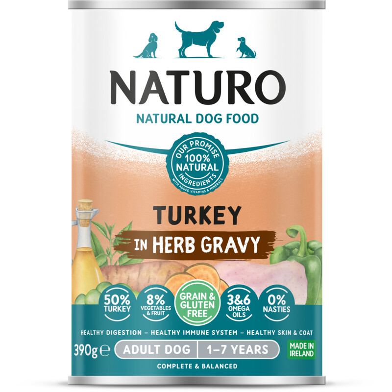 Naturo Turkey with fruit and vegetables