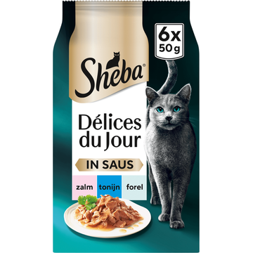 Sheba Délices in saus tonijn & kabeljauw