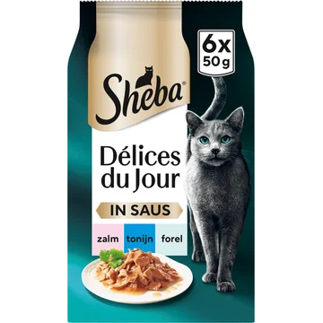 Sheba Délices in saus tonijn & kabeljauw