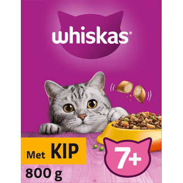 Whiskas 7+ Brokken met kip