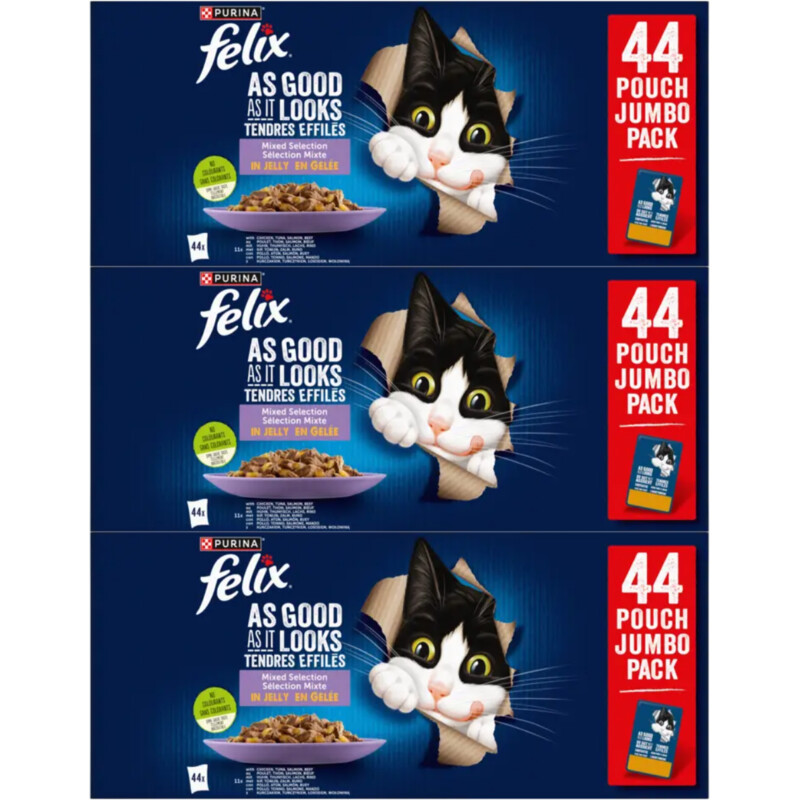 Felix Elke dag feest mix selec in gelei 3-pack