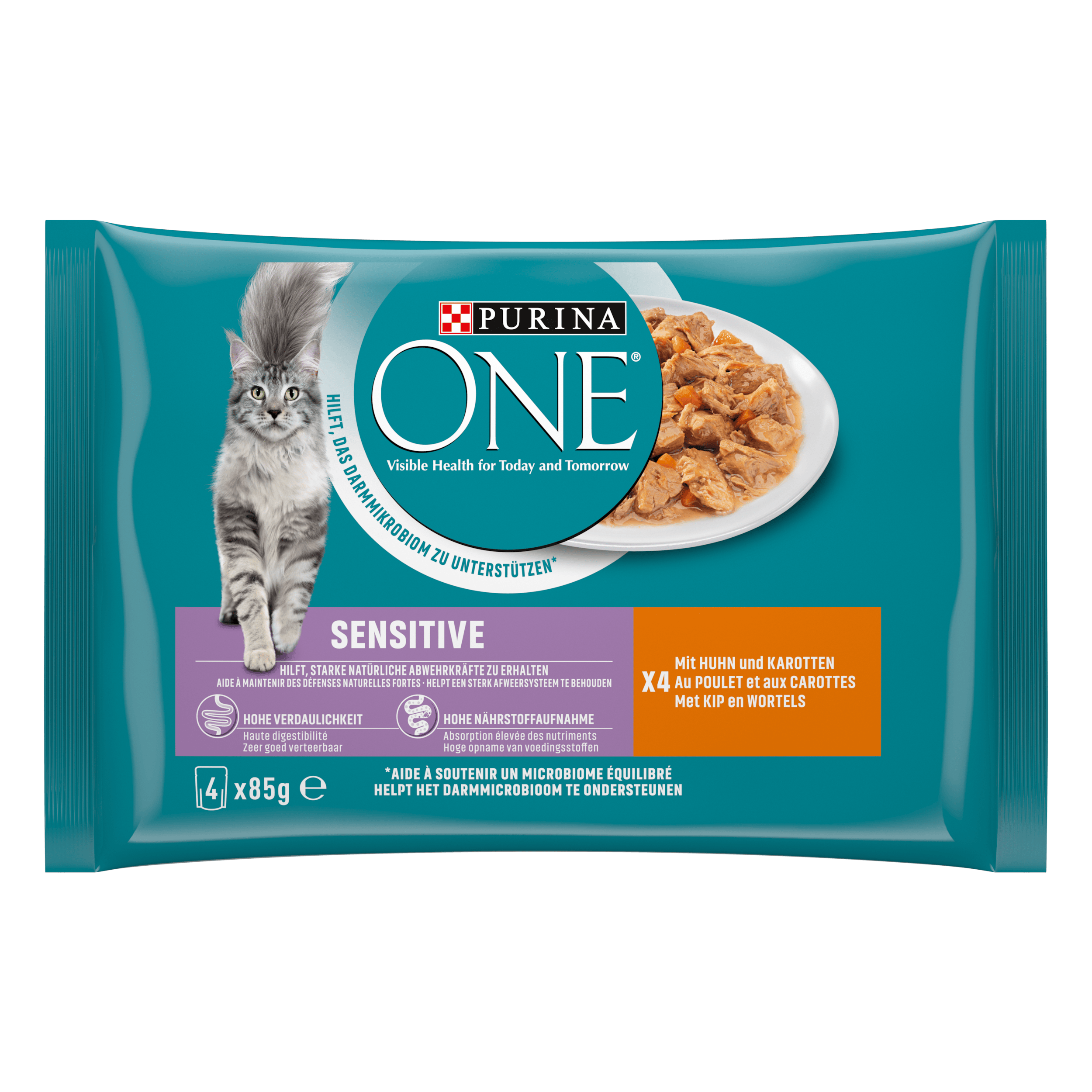 Purina ONE Sensitive met kip en wortels