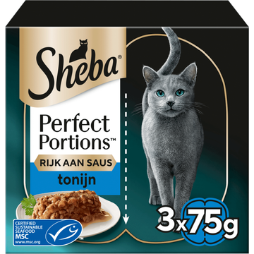 Sheba Perfect portions tonijn in saus