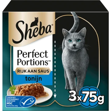 Sheba Perfect portions tonijn in saus