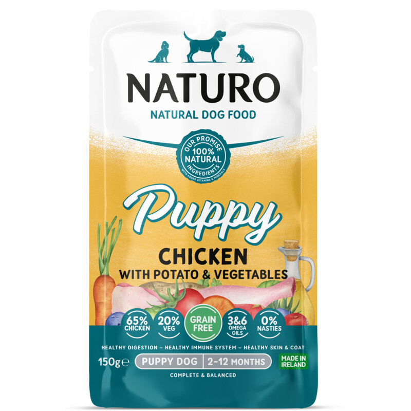 Naturo Puppy grain free chicken with potatoes