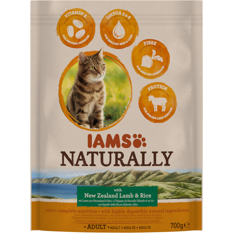 IAMS Naturally adult lam & rijst