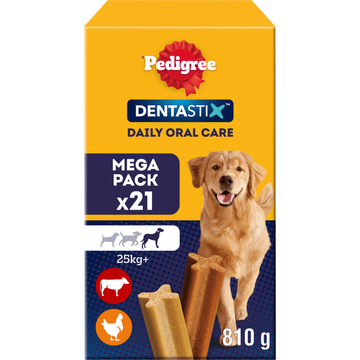 Pedigree Dentastix grote hond 25+ kg 21-pack