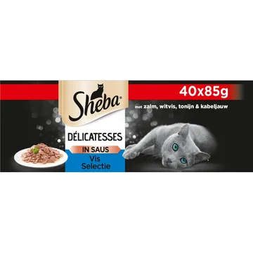 Sheba Sauce collection vis selectie in saus