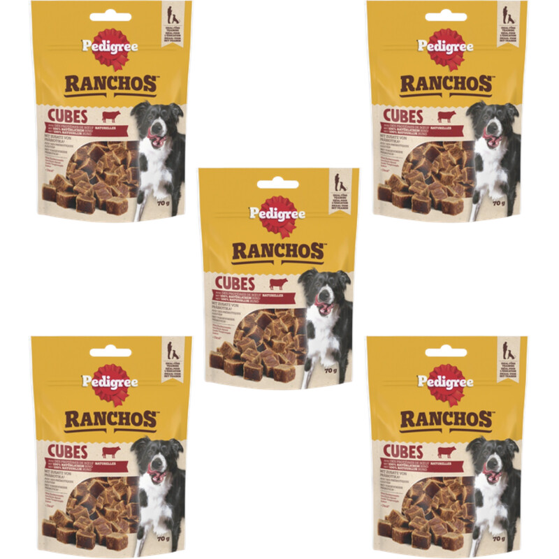Pedigree Ranchos Rund 5-pack