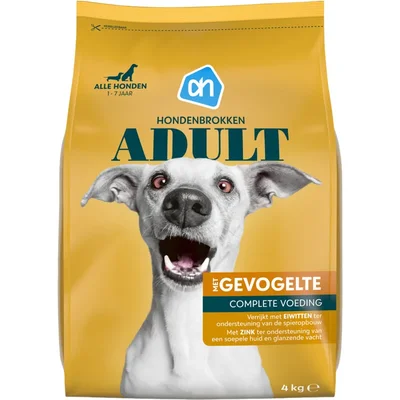 AH Hondenbrokken adult met gevogelte