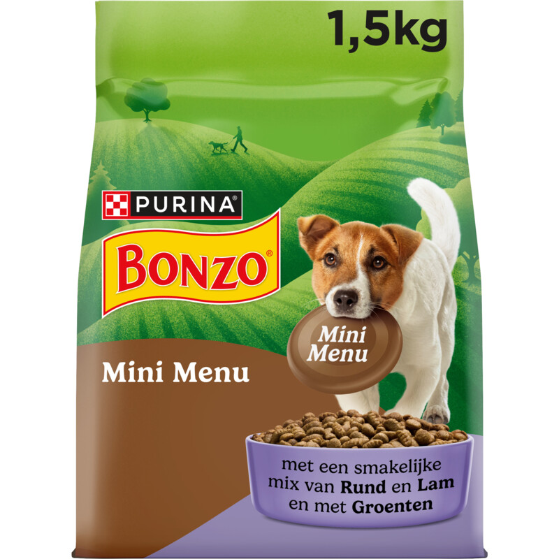 Bonzo Mini menu adult rund en lam
