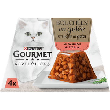 Gourmet Revelations stukjes in gelei met zalm