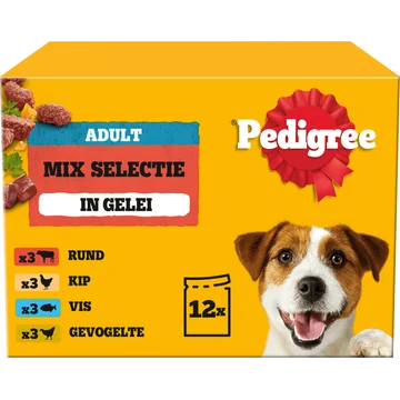 Pedigree Adult mix selectie met groenten in saus