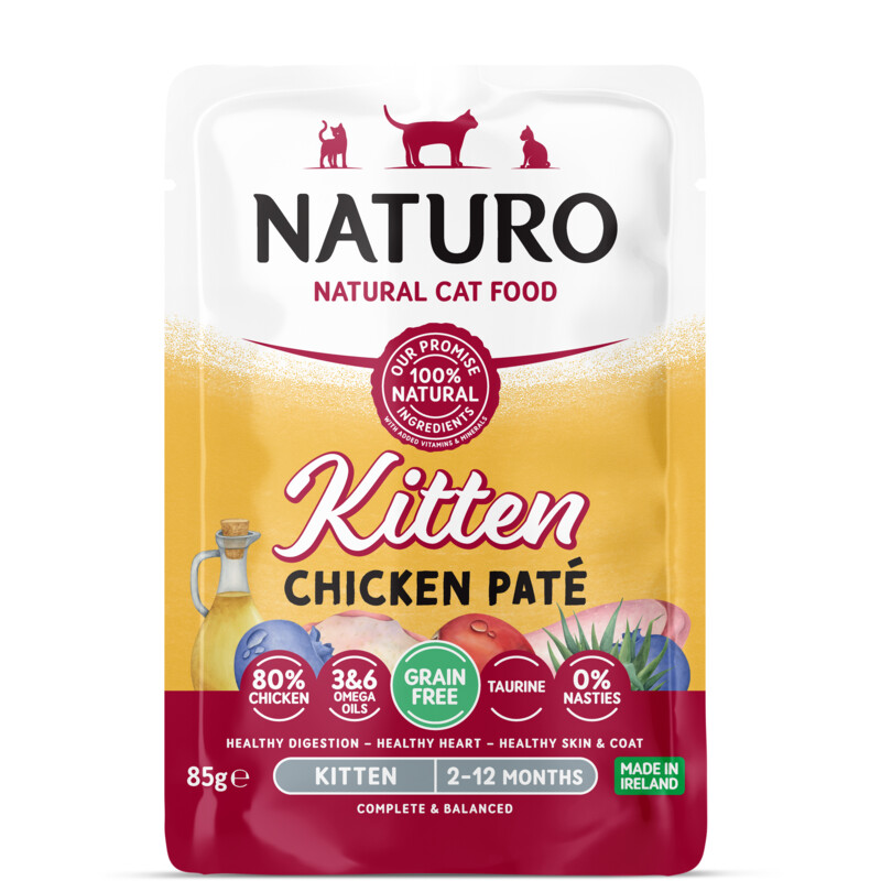 Naturo Kip pate voor kittens