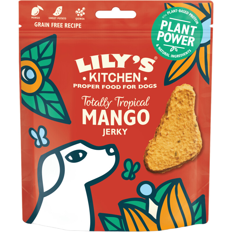 Lily's Kitchen Tropical mango jerky snack