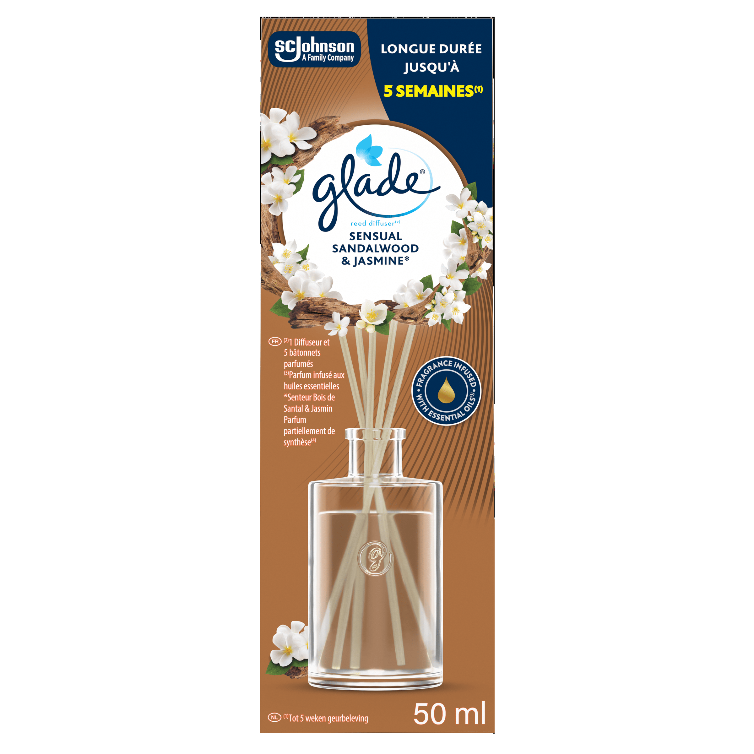 Glade Geurstokjes sandalwood & jasmine