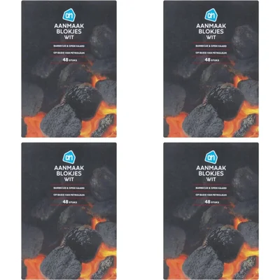 AH Aanmaakblokjes wit 4-pack