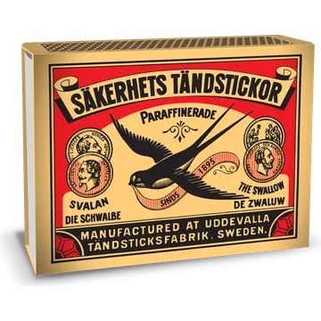 De zwaluw Lucifers 4-pack