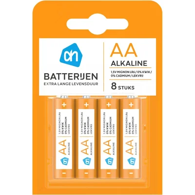 AH AA alkaline 1,5V mignon lange levensduur