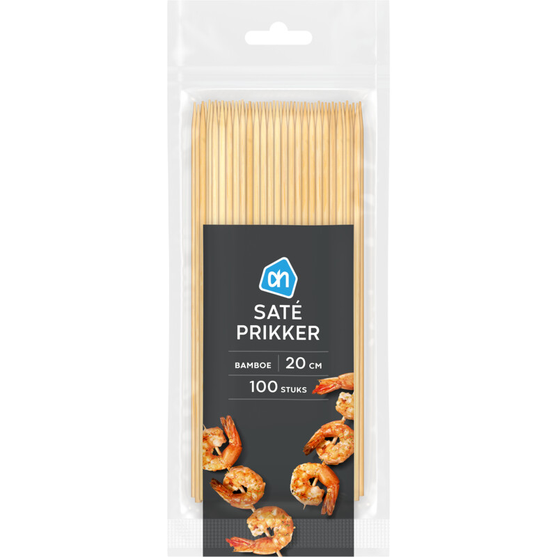 AH Sateprikkers bamboe 20cm