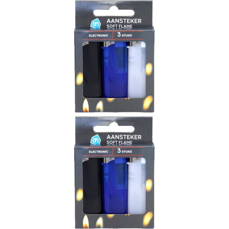 AH Elektronische aanstekers 2-pack