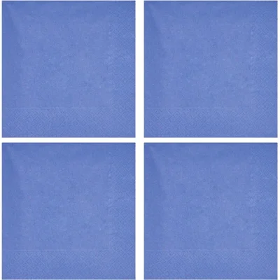 AH Servet donkerblauw 4-pack