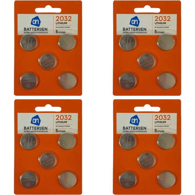 AH Knoopcel 2032 4-pack