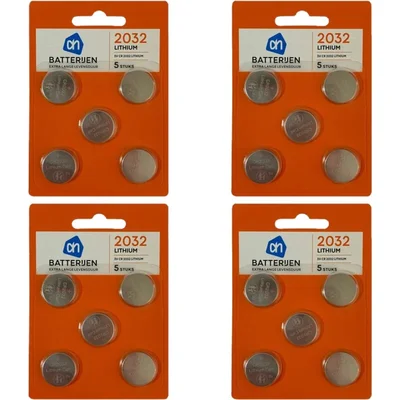 AH Knoopcel 2032 4-pack
