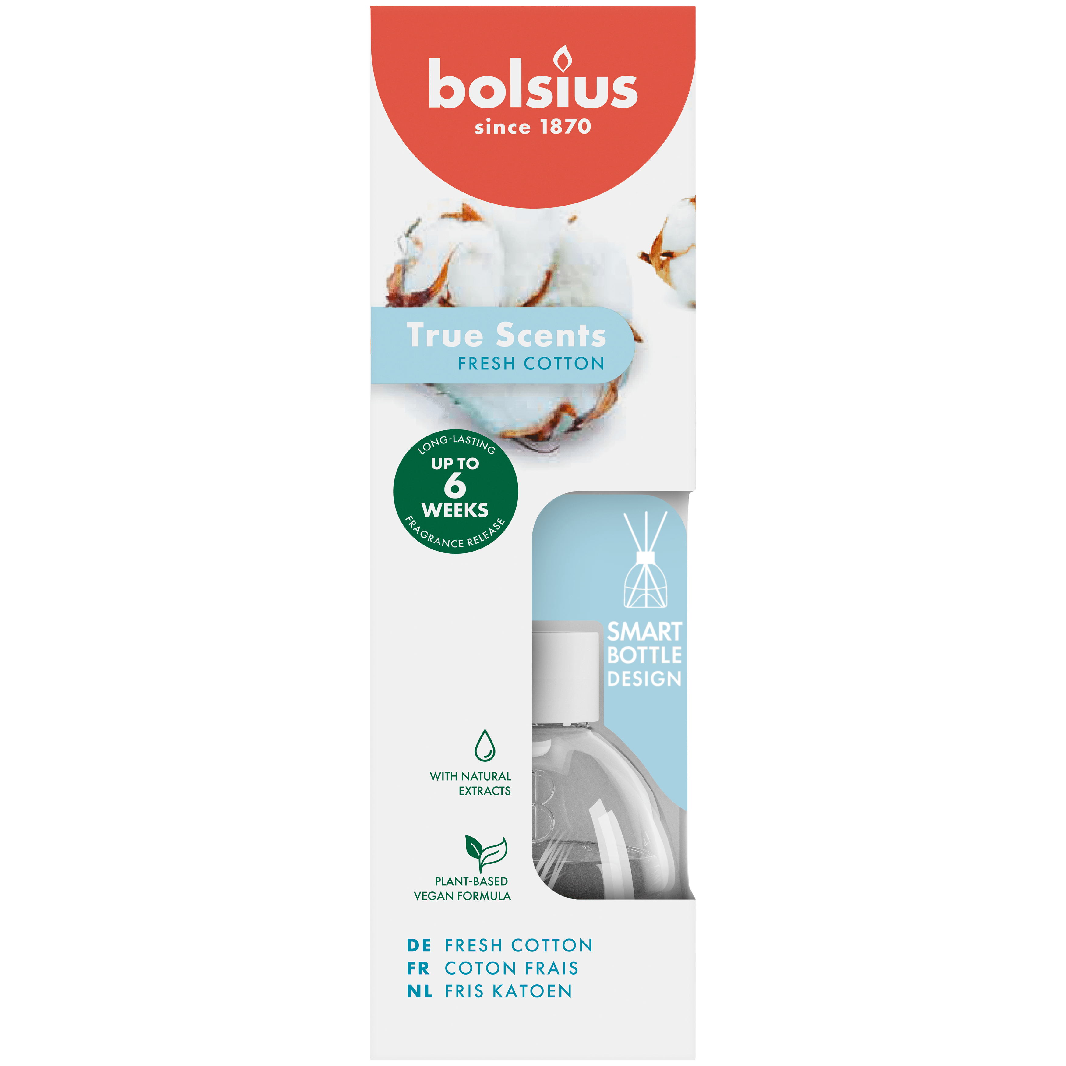 Bolsius Geurverspreider true scents fresh cotton