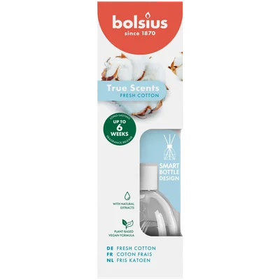 Bolsius Geurverspreider true scents fresh cotton