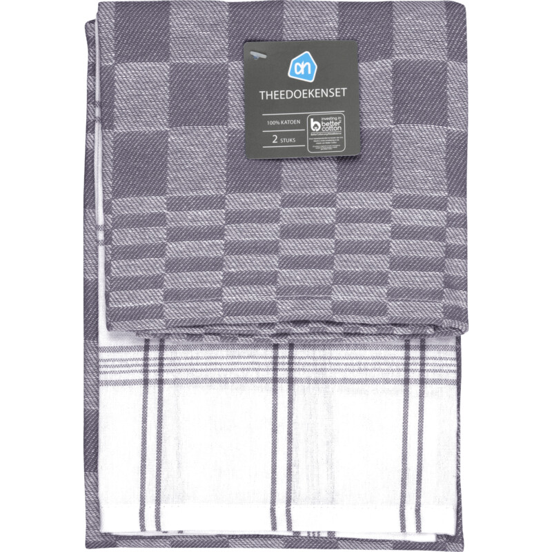 AH Theedoeken grijs