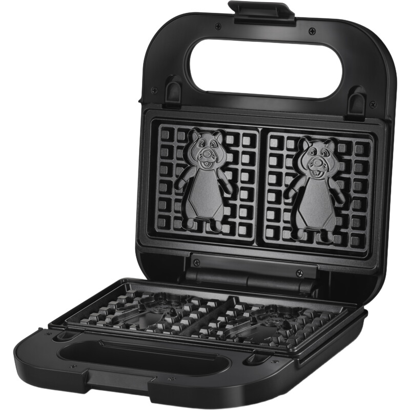 Blue Home 3-in-1 wafelijzer zwart