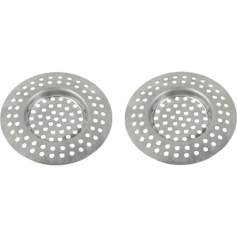 AH Gootsteenzeefje RVS 2-pack