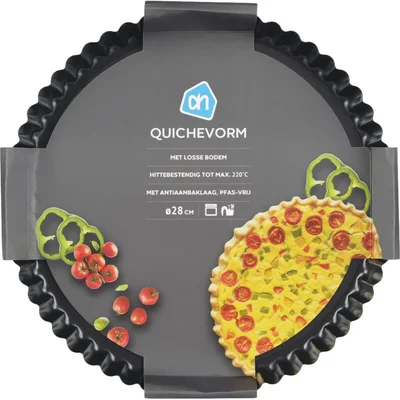 AH Quichevorm met losse bodem 28 cm