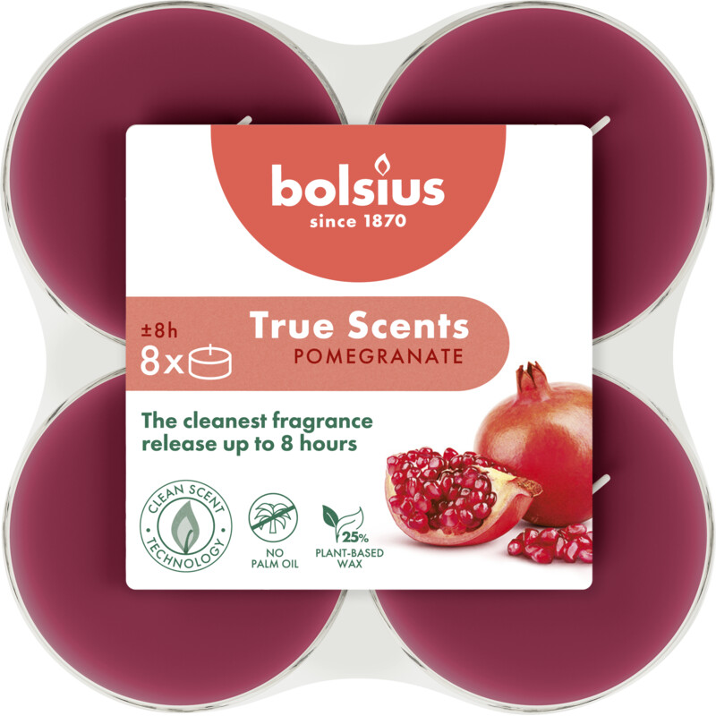 Bolsius Maxi geurtheelichten granaatappel
