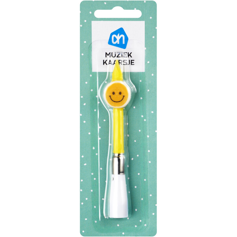 AH Muziekkaarsje smile