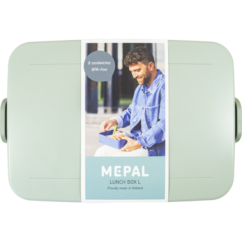 Mepal Lunchbox take a break large nordic sage