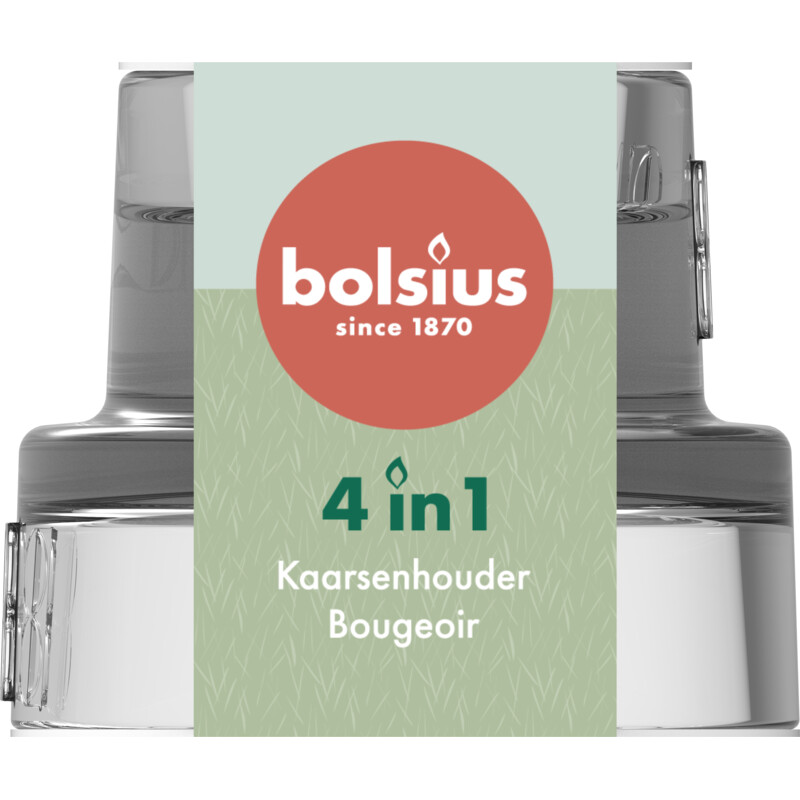 Bolsius Houder 2-in-1 rond