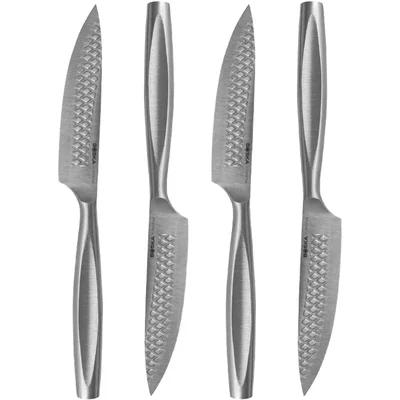 Boska Steakmessenset Monaco set 4 zilver